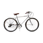 Atir Cycles // 8 Speed City Bike // Chrome (Small: 50cm)