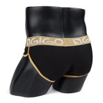 Sebastian Brief // Bright Black (S)