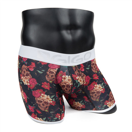 Sergio Long Boxer Brief // Mexican Skulls (S)