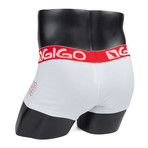 Star Short Boxer Brief // White (XL)