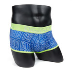 Gigo Underwear // Santiago Short Boxer Brief // Gigo Blue (S)