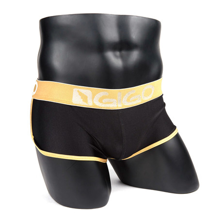 Augustin Short Boxer Brief // Black (S)