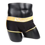 Augustin Short Boxer Brief // Black (XL)