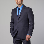 Wool Suit // Mid-Blue Tick Weave (US: 44R)