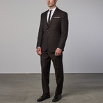 Wool Suit // Brown (US: 40S)