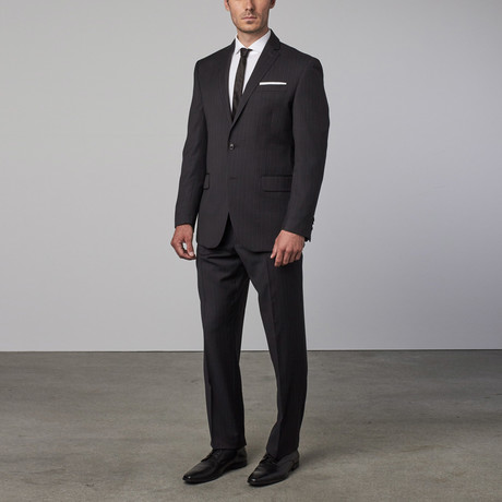 Wool Suit // Charcoal Black (US: 36S)
