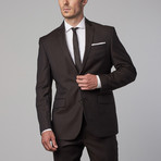 Wool Suit // Brown (US: 40S)