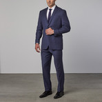 Wool Suit // New Blue Plaid (US: 44R)