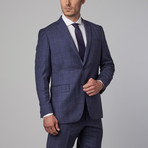 Wool Suit // New Blue Plaid (US: 42R)
