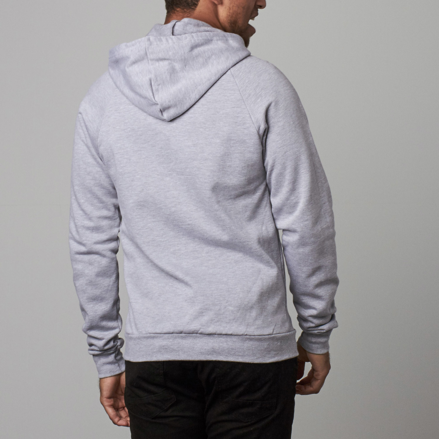 Cali Fleece Zip Hoodie // Heather Grey (S) - Thread Society - Touch of ...