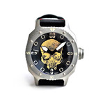 Alessandro Baldieri Magnum M-48 Laser Skull Automatic // AB0061 SS SKULL
