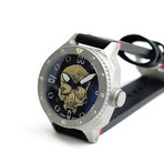 Alessandro Baldieri Magnum M-48 Laser Skull Automatic // AB0061 SS SKULL