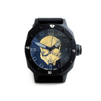 Alessandro Baldieri Magnum M-48 Laser Skull Automatic // AB0061 BK SKULL