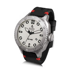 Alessandro Baldieri Magnum M-48 Automatic // AB0061-SSWHD (Black Leather Strap)