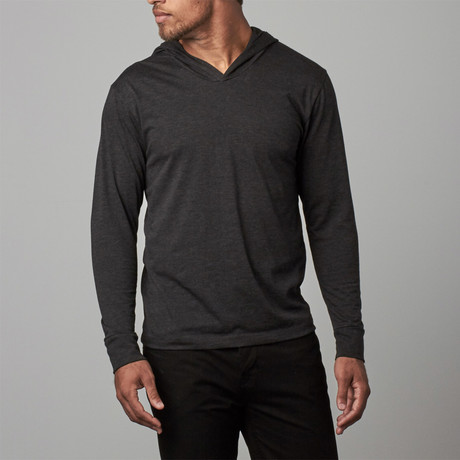 Thread Society // Triblend Hoodie // Black (M)