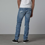 Indian Wells Moto Denim // Indigo (30WX32L)