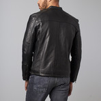 Ken Leather Jacket // Black (M)