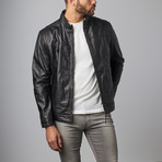 Classic Leather Jacket // Black (M)