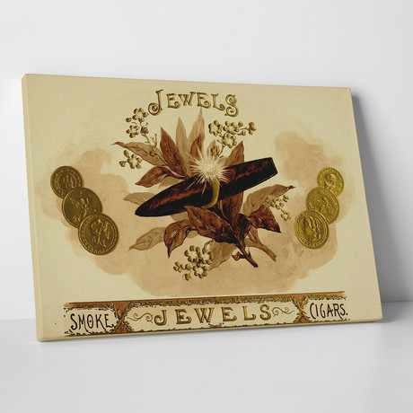 Jewels Cigars (20"W x 30"H x 0.75"D)