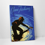 Come Fishing (20"W x 30"H x 0.75"D)