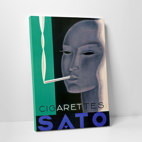 Cigarettes Sato (20"W x 30"H x 0.75"D)