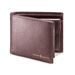 Crossens Leather Passcase Wallet (Black)
