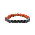 Natural Martian Stone // Reddish + Black