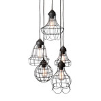 Five Wire Pendant Lamp