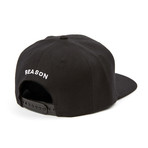 Henny Straight Snapback // Black