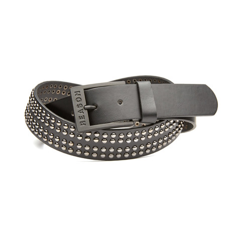 Bowery Studded Belt // Black