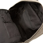 Yorkville Suede Backpack // Grey