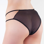 Mariela Black + Chatruese Brief (Extra Small)