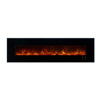 CLX 2 Series // Recessed + Wall Mount Electric Fireplace (45")