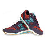 Bait Leather // Red + Navy + Turquoise (US: 7.5)