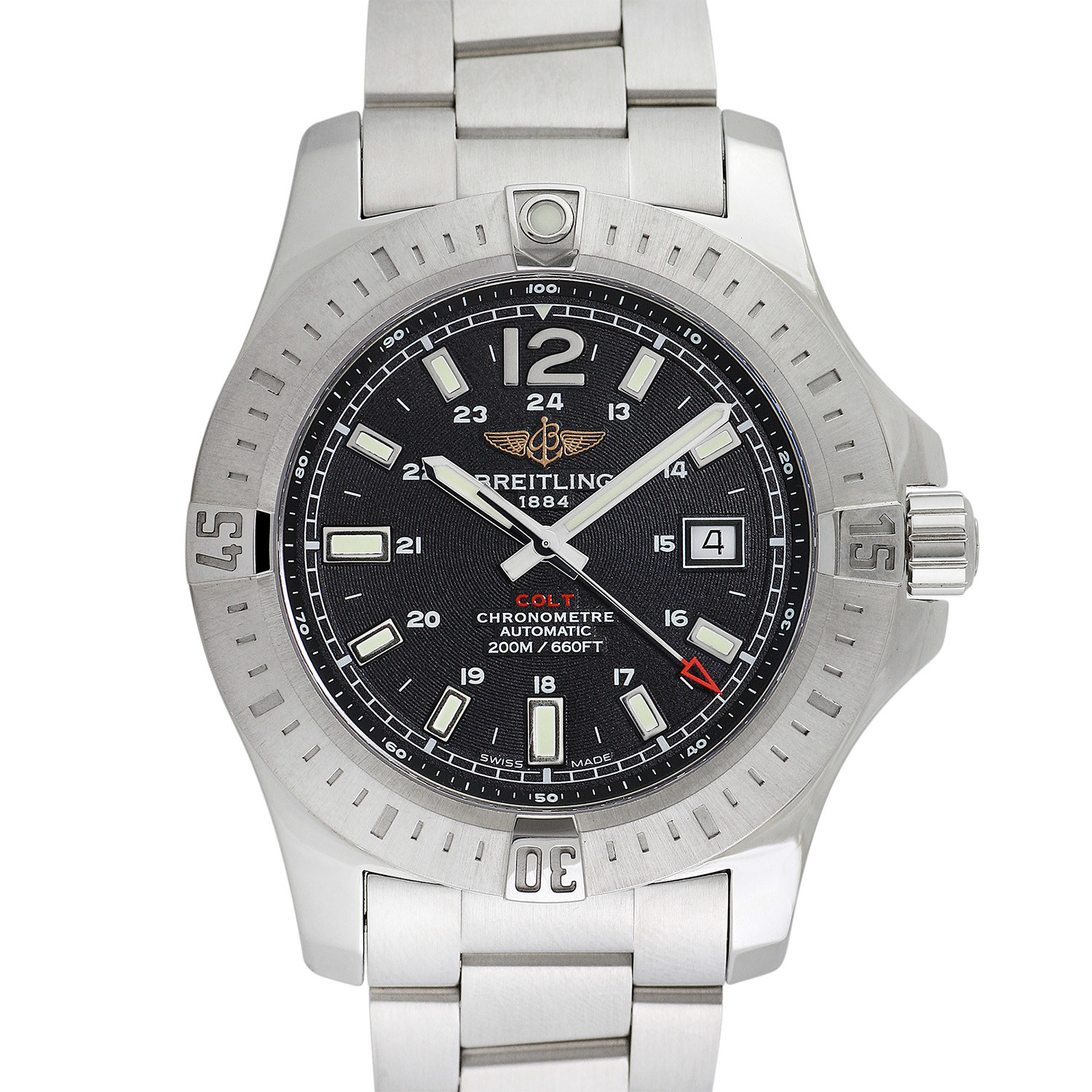 Breitling Colt Automatic // A17388 // Pre-Owned - Pre-Owned Timepieces ...