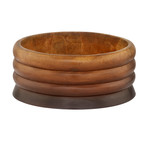 Ondula Wood Bowl