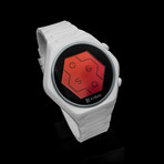 Tokyoflash Quasar Silicone // White // White + Red LCD