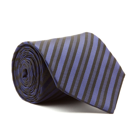 Handmade Tie // Navy Stripe