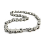 Bike Chain Choker (Silver)