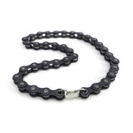 Bike Chain Choker (Silver)