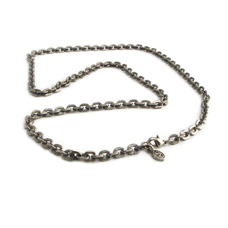 Flat Iron Thin Necklace