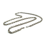 Flat Iron Thin Necklace