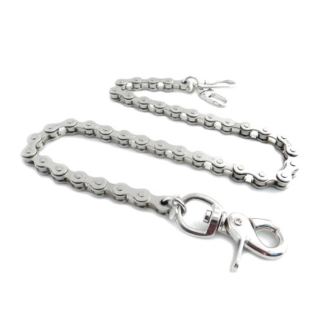 Bike Chain Wallet Chain (Silver)