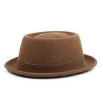 Litefelt Pork Pie Hat // Tobacco (S)