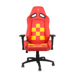 Gaming Chair // Red + Yellow