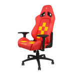 Gaming Chair // Red + Yellow