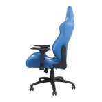 Gaming Chair // Blue + White