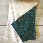 Atlantis GR // Fleece Throw Blanket (Medium)