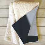 Quill // Fleece Throw Blanket (Medium)