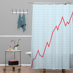 Things Are Looking Up // Shower Curtain